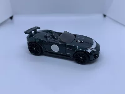 Buy Hot Wheels - Jaguar F Type Project 7 Green - Diecast Collectible - 1:64 - USED • 2.50£