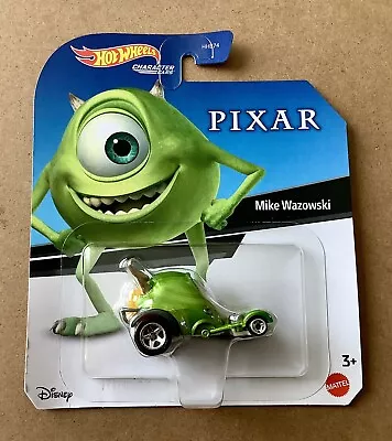 Buy Hot Wheels Pixar Character Car Monsters Inc BNIP - MIKE WAZOWSKI • 12.99£