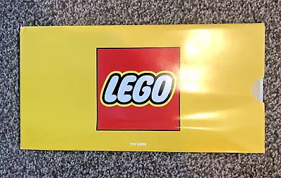 Buy Rare Lego VIP Insiders 5007159 Yellow Classic Logo Tin Sign - Brand New (292) • 29.95£