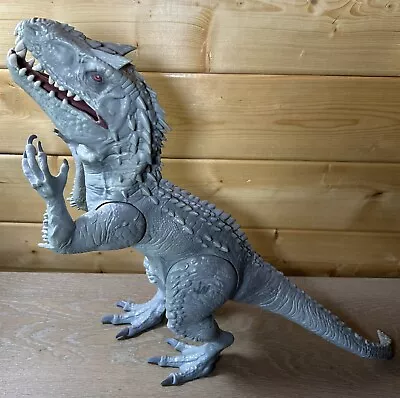 Buy Jurassic World Indominus Rex Dinosaur Chomping Lights & Sound Hasbro 2014 • 18.99£