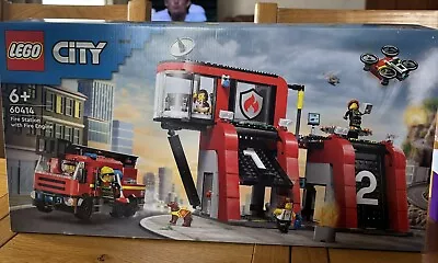Buy LEGO CITY: Fire Station With Fire Engine (60414) • 57£
