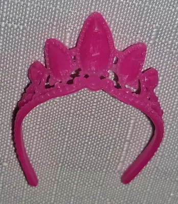 Buy Barbie Accessories, Headband, Hair Jewelry, Crown, Pink, • 0.84£