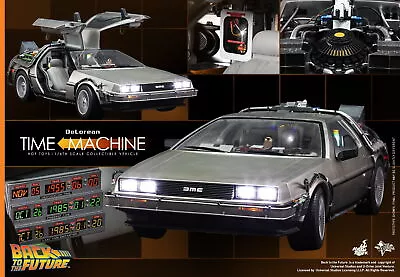 Buy Dpd Express Hot Toys 1/6 Back To The Future Mms260 Delorean Time Machine Car • 1,599.99£