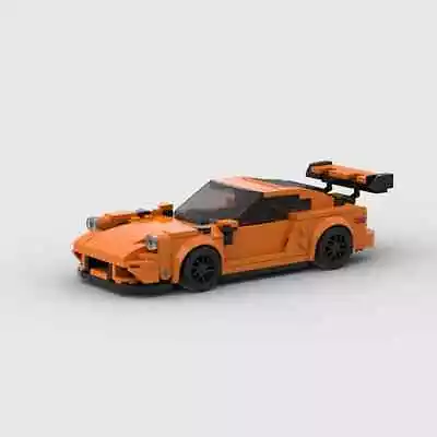 Buy PORSCHE GT3RS MOC Brick Car Speed Champions City Racing Fast And Furious BLOCKS • 14.99£