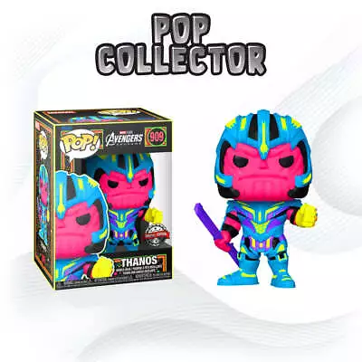 Buy Funko Pop Blacklight Marvel 909 Thanos Special • 28.37£