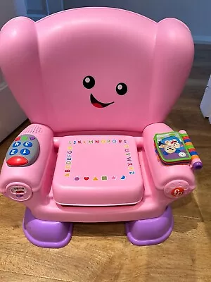 Buy Fisher-Price CFD39 Activity Toy Chair - Pink • 10£