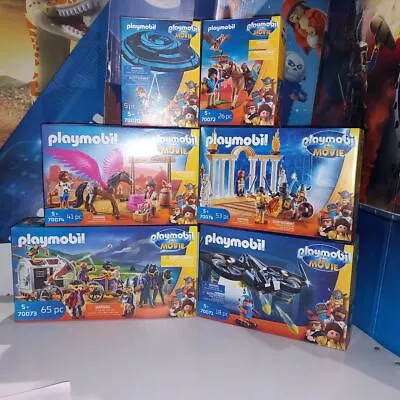 Buy Playmobil  Clearance The Movie 6 Set Bundle RRP Over £115 • 10.50£