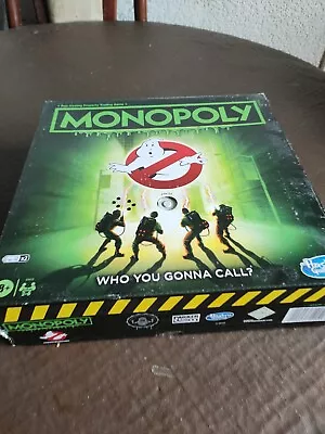 Buy Hasbro Monopoly Ghostbusters Edition. BUTTON PLAYS THEME MUSIC WHEN PRESSED  • 10£