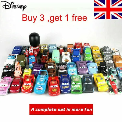 Buy Disney Pixar Cars 1:55 No.95 Lightning McQueen Diecast Model Car Toys Kids Gift • 14.19£