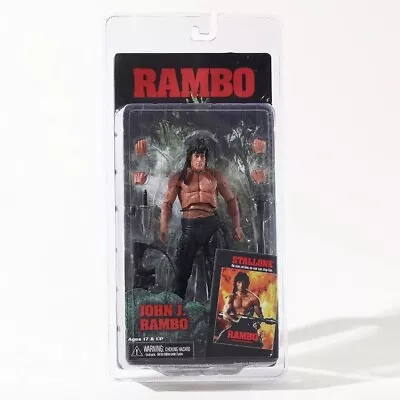 Buy John Rambo Sylvester Stallone Survival Movie Figure • 39.45£