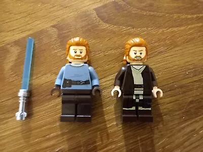 Buy Lego Star Wars Ben Kenobi Obi Wan Kenobi Jedi Minifigure X2 • 9.99£