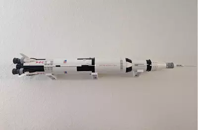 Buy Horizontal Wall Mount Display Stand For Lego Apollo Saturn V Sets 21309 & 92176 • 9.99£