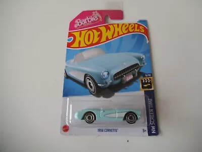 Buy Hotwheels   183/250 1956 CORVETTE BARBIE THE MOVIE  *Unopened* • 4£