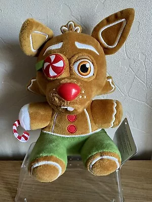 Buy Funko Five Nights At Freddys Holiday Gingerbread Foxy Plush Toy Freddy FNAF • 20£