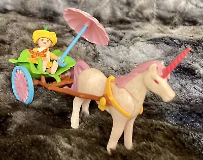 Buy Playmobil 4934 Flower Fairy With Unicorn Cart • 5£