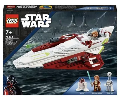 Buy LEGO Star Wars Obi-Wan Kenobi's Jedi Starfighter Set 75333 • 19.50£