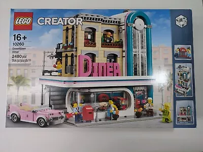 Buy LEGO Creator Expert: Downtown Diner (10260) New Sealed Rare Retired Free Postage • 279.99£