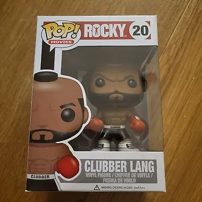 Buy Rare Vaulted Funko Pop Rocky - Clubber Lang #20 (Box Wear) + Hard Case • 180£
