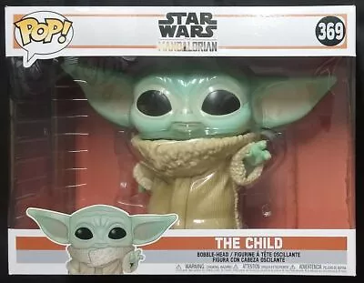 Buy Funko POP #369 The Child - 10 Inch - Star Wars The Mandalorian Damaged Box • 25.99£