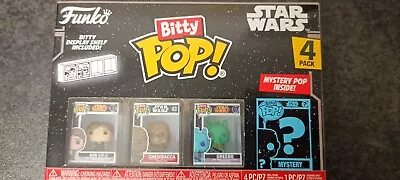 Buy Funko Bitty POP! Han Solo Star Wars 4-pack Vinyl Figures New • 13£
