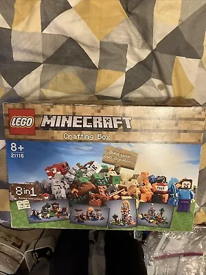 Buy LEGO Minecraft: Crafting Box (21116) Complete Set • 34.99£