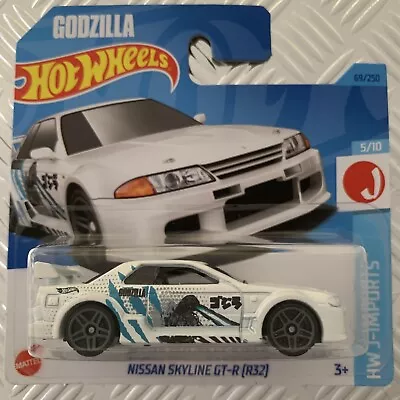 Buy Hot Wheels Nissan Skyline GT-R R32 (GODZILLA) 1:64 Mattel Diecast • 10£