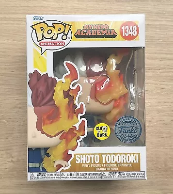 Buy Funko Pop My Hero Academia Shoto Todoroki GITD #1348 + Free Protector • 29.99£