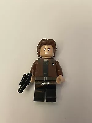 Buy Lego Star Wars Mini Figure Han Solo (2018) 75212 75512 SW0921 Young Brown Jacket • 14.99£