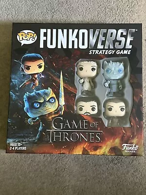 Buy Funko Pop! Game Of Thrones Funkoverse Board Game 4 Character Base Set Games New • 9.99£