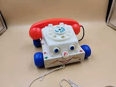 Buy Vintage Fisher Price Chatter Phone Telephone 1961 Made In Belgium Retro Toy • 7£