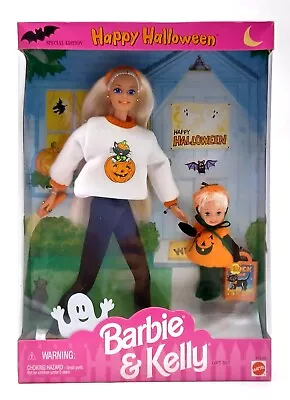 Buy 1996 Barbie & Kelly Happy Halloween Gift Set / Special Edt / Mattel 17238, NrfB • 101.25£