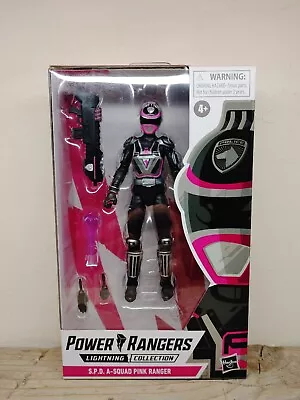 Buy Power Rangers Lightning Collection - SPD A-Squad PINK Ranger Action Figure NEW • 13£