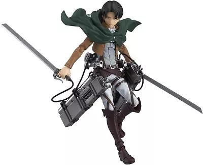 Buy Figma Attack On Titan Levi Ackerman ABS PVC Action Figure 200304 Max Factory • 86.56£