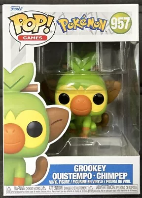 Buy FUNKO POP! Games: POKÉMON - Grookey - Collectable Vinyl Figure - FREE DELIVERY • 14.99£