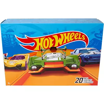 Buy Hot Wheels 20 Toy Trucks & Car Pack New (Box Damaged) • 29.99£