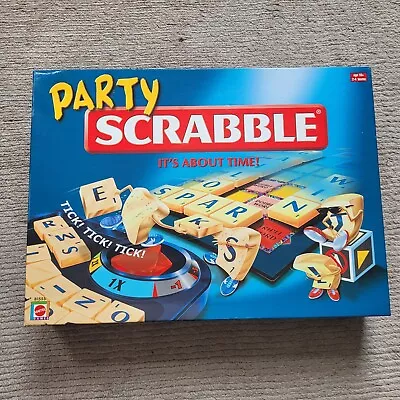 Buy Party Scrabble 2014 It’s About Time Mattel Games. Great Condition  • 5£