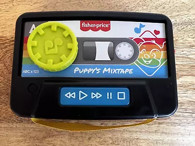 Buy Fisher Price - Puppy's Mix Tape Musical Cassette Light Up Rattle Toy - See Video • 7.99£