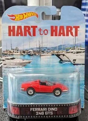 Buy Hot Wheels Ferrari Dino 246 GTS 'Hart To Hart' Retro Entertainment  • 46.50£