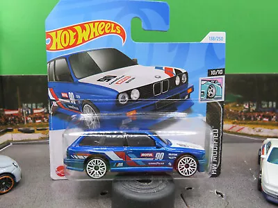 Buy Hot Wheels BMW M3 Wagon Blue E30 Hotwheels Short Card 2024 HRY67 New • 4.49£