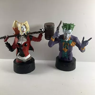 Buy Eaglemoss Batman Universe Dc Collectors Busts – The Joker And Harley Quinn • 24.99£