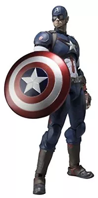 Buy S.H. Figuarts Avengers Captain America 155mm ABS & PVC Painted Action Figure • 95.95£