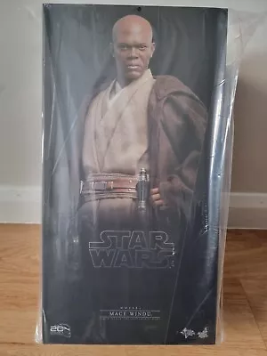 Buy Hot Toys Star Wars Mace Windu Attack Of The Clones - FREE UK NEXT DAY DELIVERY.. • 314.99£