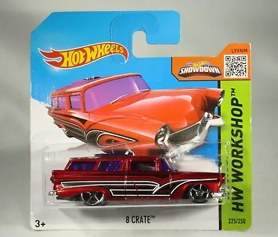 Buy Hot Wheels Ford Station Wagon 8 Crate In Red From HW Workshop Series 225/250 • 3.99£