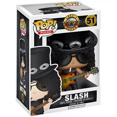 Buy Funko POP Rocks Guns N Roses Slash Vinyl Figure No 51 • 16.99£