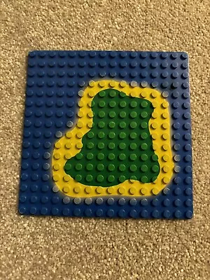 Buy LEGO  BASE PLATE ISLAND ON BLUE WATER 16x16 STUDS  Vintage • 8.50£
