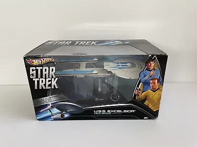 Buy Hotwheels Star Trek U.S.S. Excelsior NCC-2000 Display Diecast Model *BNIB* • 89.99£