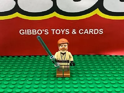 Buy LEGO OBI-WAN KENOBI + Lightsaber Minifigure STAR WARS Set 75012 Figure SW0449 • 7.75£