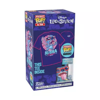 Buy Lilo & Stitch: Summer Stitch Funko Pocket Pop! & Tee - Size Child Large • 12.99£