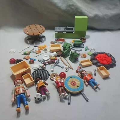 Buy Playmobil Figures, Food, Cooking, Cutlery Camping Accessories  Bundle  • 9.99£