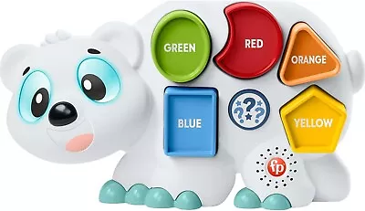 Buy Fisher-Price HFT75 Linkimals Puzzlin' Shapes Polar Bear Toy  • 17.99£